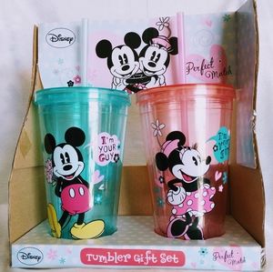 Mickey & Minnie Tumbler Gift Set
